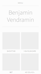 Mobile Screenshot of benjaminvendramin.com